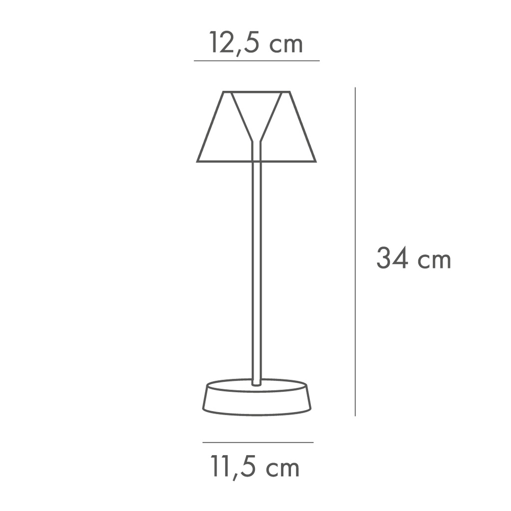 WD LIFESTYLE - LAMPE DINER'S AMBIANCE PETROLE