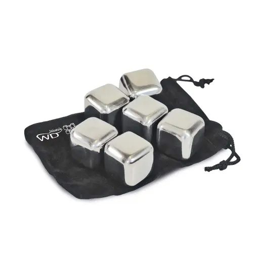 [WD588] WD LIFESTYLE | SET 6 CUBES GLACONS EN ACIER